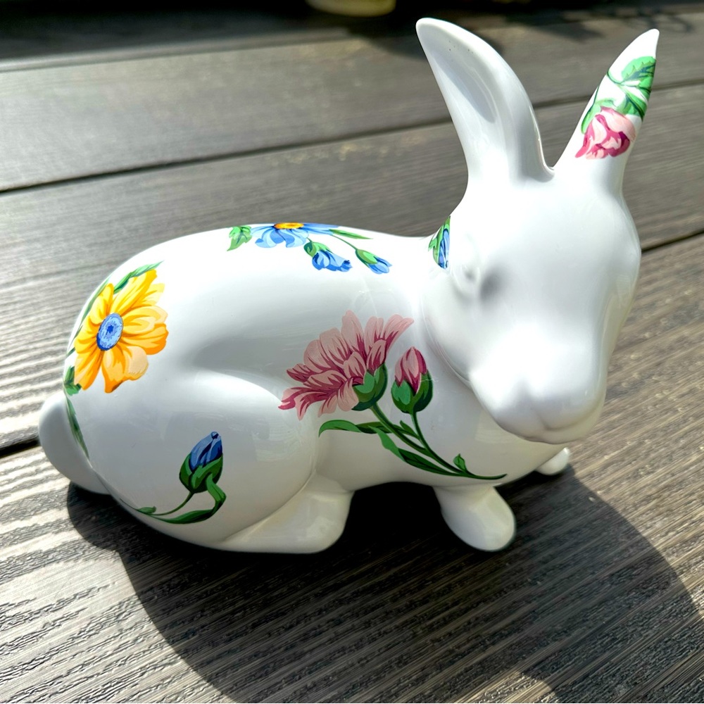 Tiffany and Company beautiful floral bunny